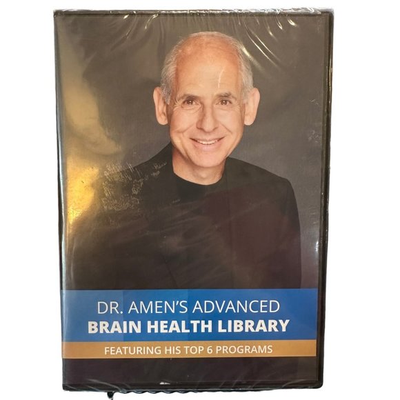 Dr. Amen's Advanced Brain Health Library DVDs Top 6 Programs Psychiatrist - Picture 1 of 2
